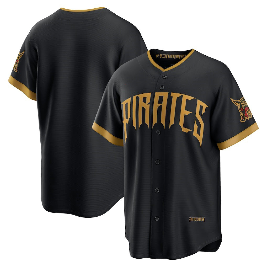 Pittsburgh Pirates Black MWATKINS 2026 City Connect Stadium Jersey