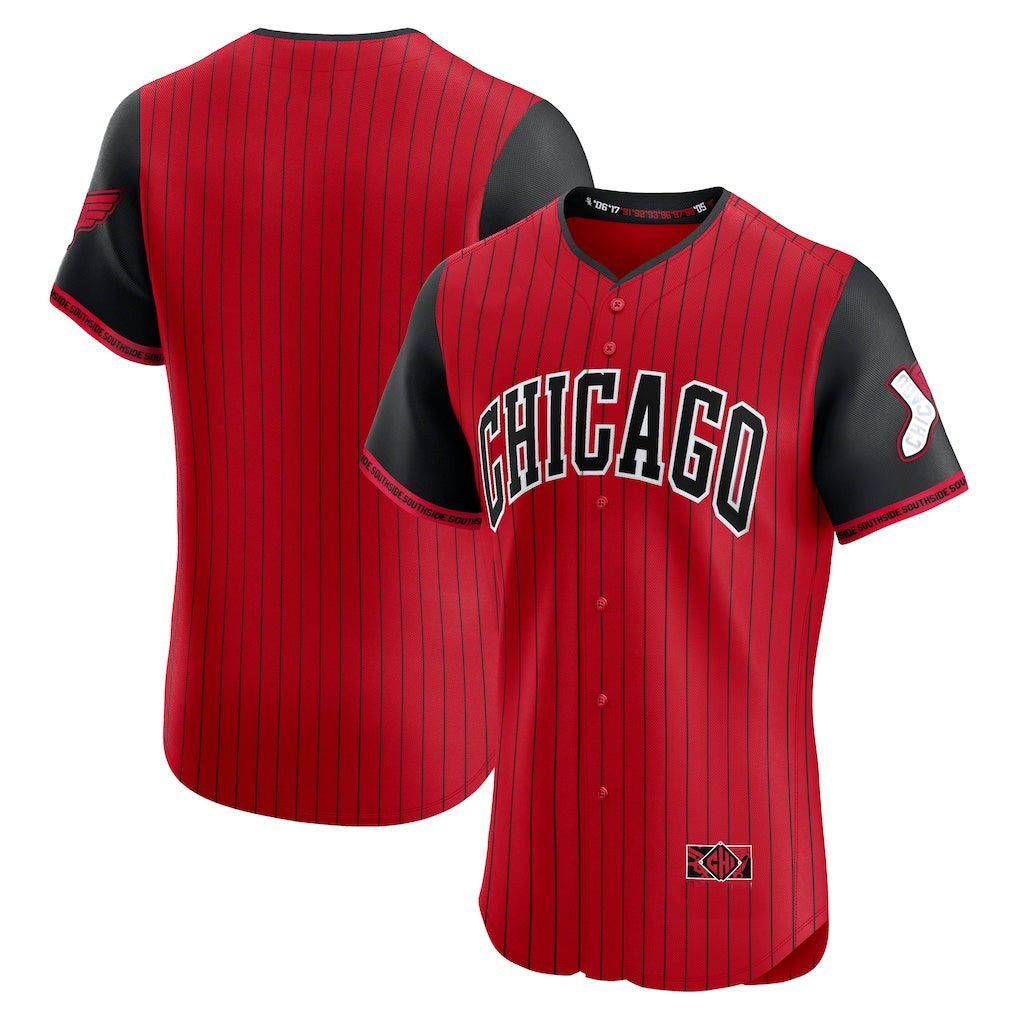 Chicago White Sox Red-Black MWATKINS 2025 City Connect Elite Jersey