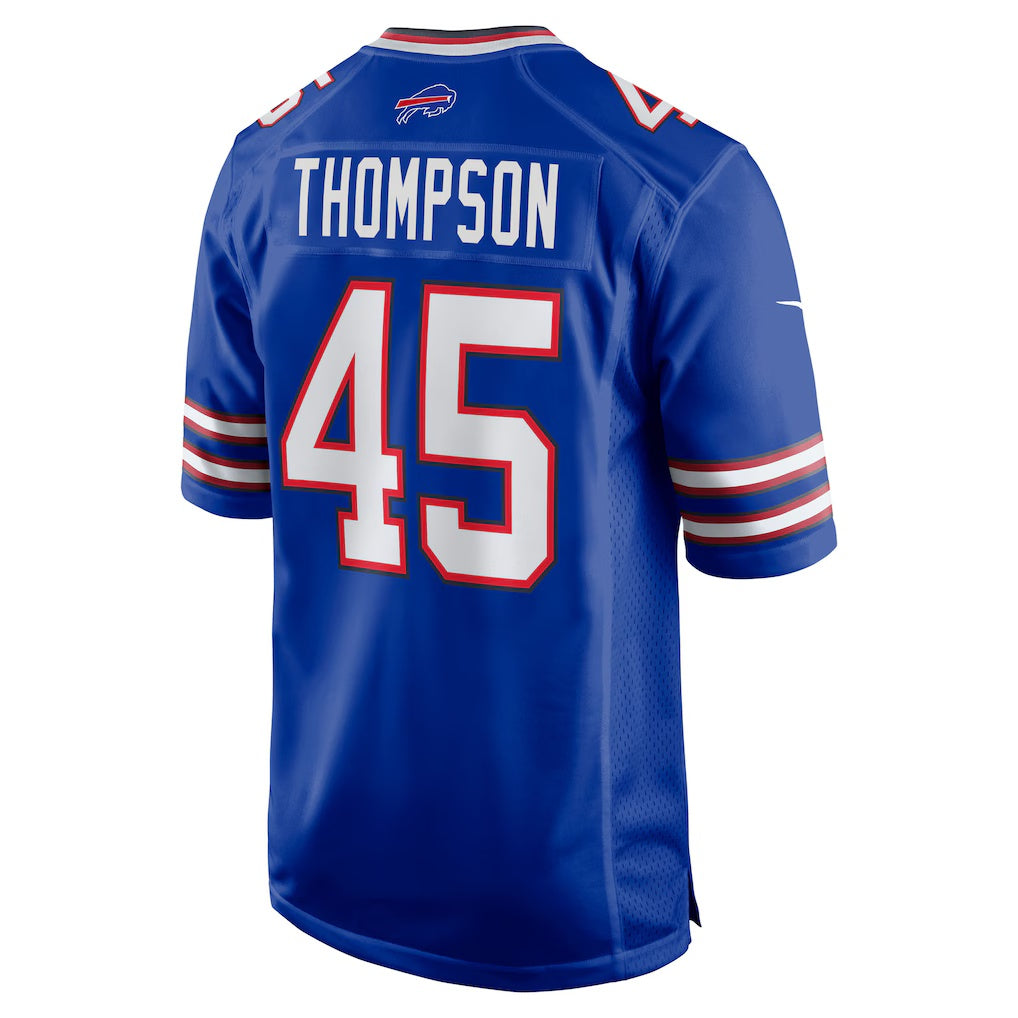 B.Bills #45 Shaq Thompson Royal MWATKINS Team Game Jersey