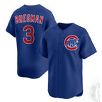 Chicago Cubs #3 Alex Bregman Royal MWATKINS Limited Stitched Jersey