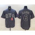 New York Mets #6 Starling Marte Gray MWATKINS 2024 City Connect Cool Base Stitched Jerseys