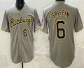 Pittsburgh Pirates #6 Konnor Griffin Grey MWATKINS Limited Jersey