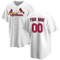 Custom St. Louis Cardinals White MWATKINS Home Replica Jersey