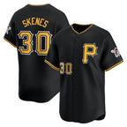 Pittsburgh Pirates #30 Paul Skenes Black MWATKINS Alt Limited Jersey