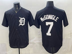 Detroit Tigers #7 Kevin McGonigle Black MWATKINS Limited Stitched Jersey