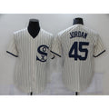 Chicago White Sox #45 Michael Jordan 2021 Cream Navy MWATKINS Field of Dreams Name Flex Base Stitched Jersey