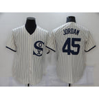 Chicago White Sox #45 Michael Jordan 2021 Cream Navy MWATKINS Field of Dreams Name Flex Base Stitched Jersey