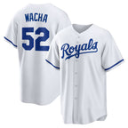 Kansas City Royals #52 Michael Wacha White MWATKINS Home Replica Jersey