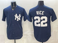 New York Yankees #22 Ben Rice Navy MWATKINS Stitched Jersey