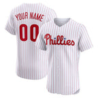Custom Philadelphia Phillies White MWATKINS Home Elite Jersey