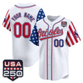 Custom Baltimore Orioles America 250 Edition Vapor Premier Limited White MWATKINS Stitched Jerseys
