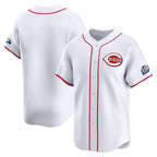 Cincinnati Reds White MWATKINS 2025 Speedway Classic Home Limited Jersey