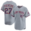 New York Mets #27 Mark Vientos Gray MWATKINS All-Star Limited Jersey