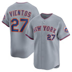 New York Mets #27 Mark Vientos Gray MWATKINS All-Star Limited Jersey