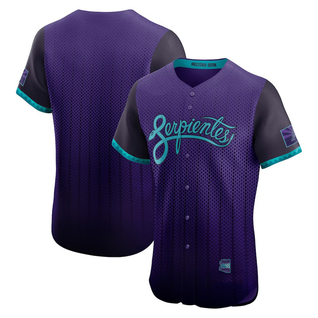 Arizona Diamondbacks Purple MWATKINS 2025 City Connect Elite Jersey