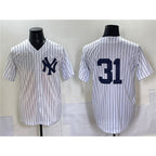 New York Yankees #31 Ichiro Suzuki White MWATKINS Cool Base Limited Stitched Jersey