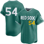 Boston Red Sox #54 Lucas Giolito Green MWATKINS 2025 City Connect Limited Stitched jersey