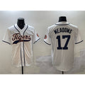 Detroit Tigers #17 Parker Meadows White MWATKINS With Patch Cool Base Stitched Jersey