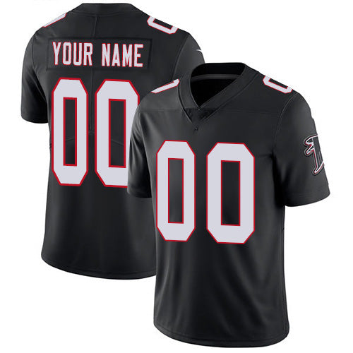 Custom A.Falcons Alternate Black MWATKINS Vapor Untouchable Limited Jersey