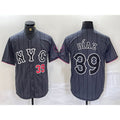 New York Mets #39 Edwin Diaz Gray MWATKINS 2024 City Connect Cool Base Jerseys