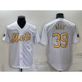 New York Mets #39 Edwin Diaz White MWATKINS 2022 All Star Stitched Cool Base Jersey