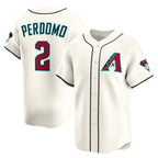 Arizona Diamondbacks #2 Geraldo Perdomo Cream MWATKINS Home Limited Player Jersey