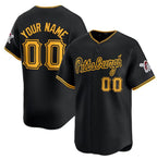 Custom Pittsburgh Pirates Active Player Black MWATKINS Alternate Limited Stitched Jersey