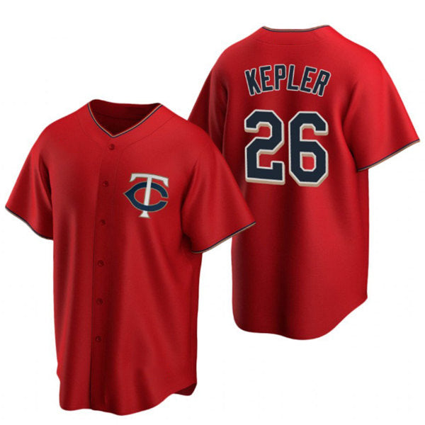 Minnesota Twins #26 Max Kepler Red MWATKINS Cool Base Stitched Jersey