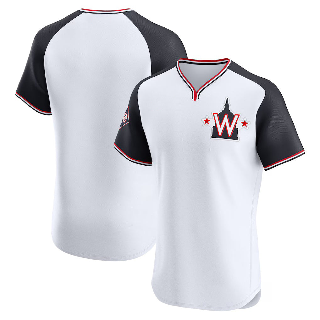 Washington Nationals White MWATKINS Alternate Elite Jersey