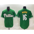Philadelphia Phillies #16 Brandon Marsh Green MWATKINS 2024 City Connect Stitched Jersey