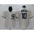 Chicago White Sox #10 Yoan Moncada 2021 Cream MWATKINS Field of Dreams Name Cool Base Stitched Jersey