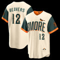 Baltimore Orioles #12 Dylan Beavers Natural MWATKINS 2026 City Connect Stadium Jersey