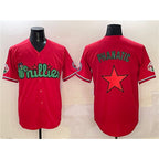 Philadelphia Phillies Red MWATKINS Phanatic Limited Stitched Jersey