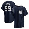 New York Yankees #99 Aaron Judge Navy MWATKINS 2020 Spring Training Replica Player Jersey