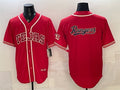Texas Rangers Team Big Logo Red MWATKINS 2026 City Connect Stadium Stitched Jersey