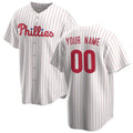 Custom Philadelphia Phillies White MWATKINS Home Replica Jersey