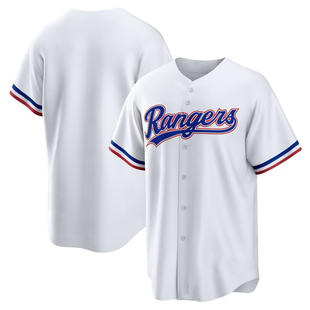 Texas Rangers White MWATKINS Home Replica Team Jersey
