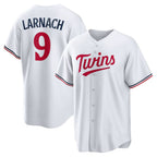 Minnesota Twins #9 Trevor Larnach White MWATKINS Home Replica Jersey