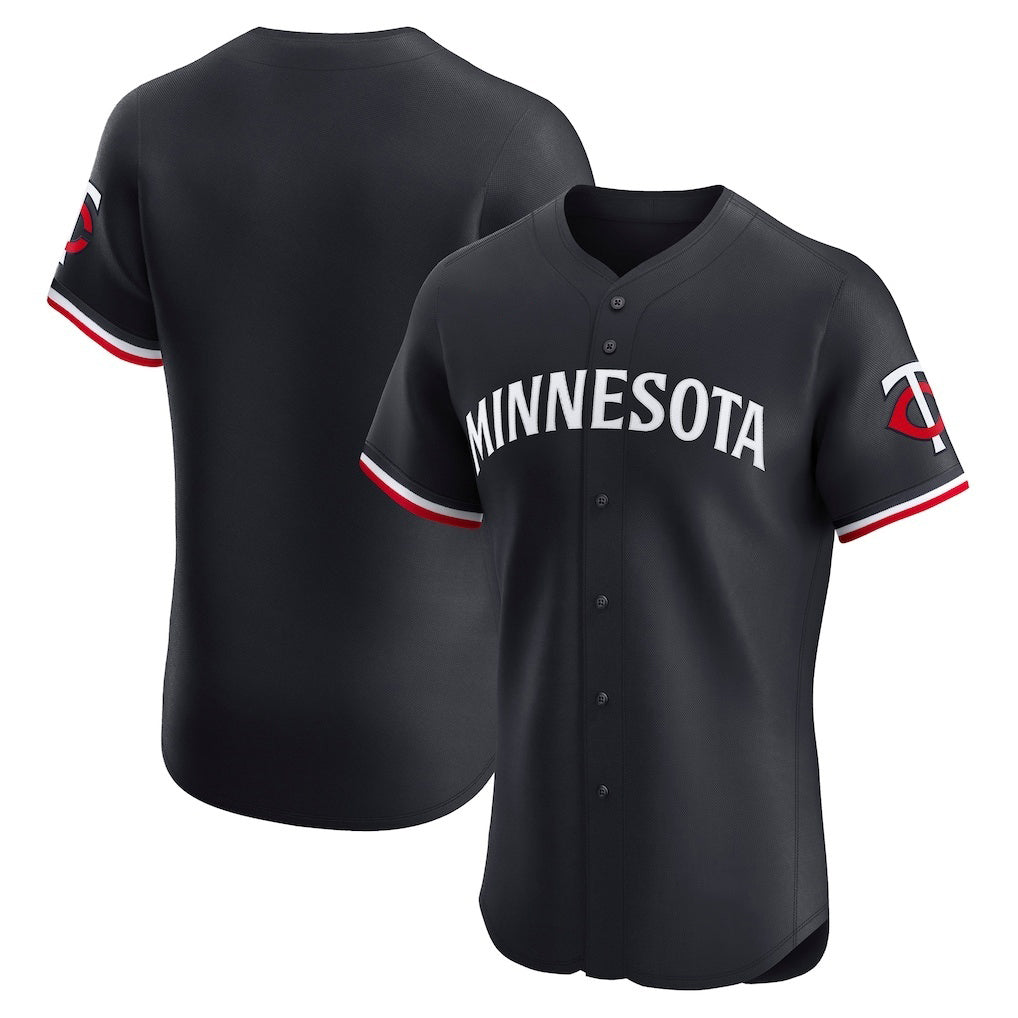 Minnesota Twins Navy MWATKINS Alternate Vapor Premier Elite Patch Jersey