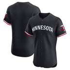 Minnesota Twins Navy MWATKINS Alternate Vapor Premier Elite Patch Jersey