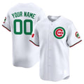 Custom Chicago Cubs Mexico Vapor Premier Limited Jersey V3 ¨C All Stitched-White MWATKINS