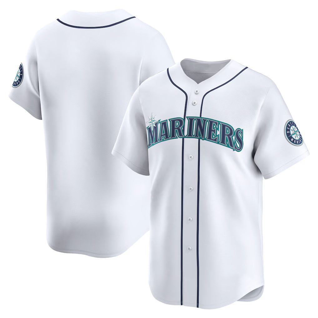 Seattle Mariners White MWATKINS Home Limited Jersey