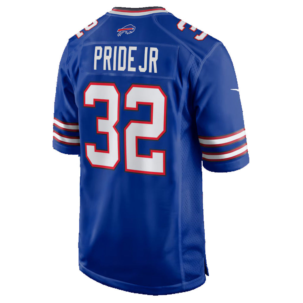B.Bills #32 Toriano Pride Jr. Royal MWATKINS Team Game Jersey