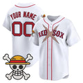 Custom Boston Red Sox x One Piece White MWATKINS Vapor Premier Limited Jersey - Stitched