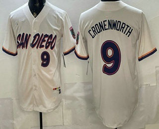 San Diego Padres #9 Jake Cronenworth Cream MWATKINS 2026 City Connect Jersey