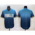 Philadelphia Phillies Blank Blue MWATKINS 2024 City Connect Limited Stitched Jersey