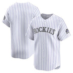 Colorado Rockies White MWATKINS Home Limited Jersey