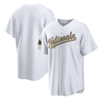 Washington Nationals Blank White MWATKINS 2022 All-Star Cool Base Stitched Jersey