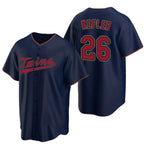 Minnesota Twins #26 Max Kepler Navy MWATKINS Cool Base Stitched Jersey
