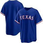 Texas Rangers Royal MWATKINS Alternate Replica Team Logo Jersey